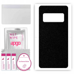 apgo Protective Skin Sticker for the back compatible with Asus Zenfone AR ZS571KL, Wrap Film, Foil, Vinyl - Pattern Matte Black