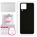 apgo Protective Skin Sticker for the back compatible with Samsung Galaxy M33, Wrap Film, Foil, Vinyl - Pattern Matrix