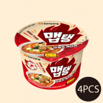 Samyang UUS V&uuml;rtsikas Ramyeon MAPTAENG 3-maitseline: Must pipar veiseliha / pipar ja roheline sibul / k&uuml;&uuml;slaugu karbid (13 Valikud) Garlic Clam CUP RM x 4P
