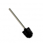 Roostevabast terasest poleeritud hari eemaldatava k&auml;epidemega WC-t&ouml;&ouml;riistade puhastamine Polished Black