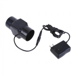 V&otilde;imas 12 V ventilaatori &otilde;hukanali ventilaator 2-tolline toru ventilatsiooniava vannitoa tualettruumi k&ouml;&ouml;gi &otilde;hut&otilde;mbe jaoks USA adapter