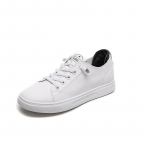 Pealmine kiht lehmanahast k&otilde;rge s&auml;&auml;rega ehtsast nahast v&auml;ikesed valged kingad naistele Uued universaalsed madala tallaga vabaaja Korea stiilis tossud naistele 41
