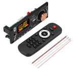 8V-24V Bluetooth 5.0 Mp3 dekoodri pardal juhtmevaba helivastuv&otilde;tja mikrofoniga USB 3.5mm AUX TF FM raadiomoodul