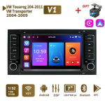 2Din 7-tolline Android-raadio Carplay Volkswagen Touareg Transporter T5 Multivan 2004-2011 Miltimedia Player GPS-i navigeerimispea 2+32GB jaoks 1+32GB