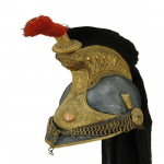 Ehtsast nahast kiiver, klassikaline s&otilde;jaline kollektsioneeritav 19. sajandi m&uuml;ts, kollektsioneeritav kingitus ajaloohuvilisele