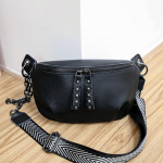 Ehtne Nahk Naiste Kuu Rinnakott Naiste Lai &Otilde;larihm Pehmed V&auml;ikesed T&uuml;drukute &Otilde;lakotid Messenger Nahast Crossbody Kotid (20cm<Max Length<30cm) must