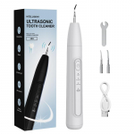 Ultrasonic dental scaler for cleaning teeth