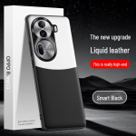 Vedel nahast &uuml;mbris Oppo Reno 11 jaoks, millel on kukkumis- ja saastumisvastane kaitse. &Uuml;hes t&uuml;kis disain lihtsaks saatmiseks. oppo Reno 11