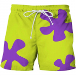 Uus suvine 3D-anime Patrick Star Lauap&uuml;ksid Reisip&uuml;ksid Quick Dry Beach Ujumisp&uuml;ksid Naiste Mehed Hip Hop L&uuml;hikesed P&uuml;ksid Rannariided L