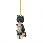 Halloweeni akr&uuml;&uuml;list rippuv kaunistus &otilde;udne terror j&otilde;ulude 3D skelett must kass lumememme varese kujuga korduvkasutatav p&uuml;hadeauto ornament t&auml;iuslik B