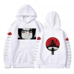 Mehed ja naised Jaapani anime Naruto Graafiline Uchiha Itachi Klassikaline kapuuts Kampsun-Hoodie S&uuml;gis- ja talvine s&ouml;rkimisspordir&otilde;ivad S