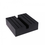 Jacki kummipadja universaalne auto nelinurkne must libisemisvastane siini adapter Jack Guard padjandi adapter 1 PCS