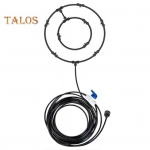 Eemaldatavate d&uuml;&uuml;sidega jahutuspihusti Tee-liituv filter sise&otilde;u Energias&auml;&auml;stlik ventilaatori udustamise komplekt Lihtne paigaldada v&auml;lisventilaatori udus&uuml;steem EU