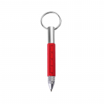 Mini multifunktsionaalne pastapliiats Stylus 6 in 1 metallist kruvikeeraja puuteekraaniga t&ouml;&ouml;riistapliiats V&auml;ike v&otilde;tmehoidja pliiatsid kingituseks tarvik LXY punane