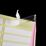 24 tk. L&auml;bipaistev k&uuml;&uuml;nte kleeplint kunstk&uuml;&uuml;nte statiiv Liimikleebised Kahepoolsed kleebitud manik&uuml;&uuml;ripraktika t&ouml;&ouml;riistade n&auml;itamine 24pcs