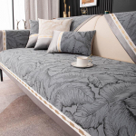 Leaf Jacquard &scaron;enill diivani kate Four Seasons universaalne padi Uus libisemiskindel elutoa diivanipadi Kerge luksuslik diivanikate 70x70cm 1pcs