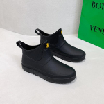 Kummist kingad Naiste veekindlad vihmasaapad Trend pahkluu kalossid Naiste vabaaja korterid T&ouml;&ouml;paarid Vihmakingad Botas De Lluvia 36 valge