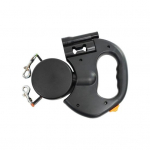 Kahekordne sisset&otilde;mmatav koerarihm Kahe peaga pikendatav jalutusrihm, sasipundarumise vastane lemmiklooma veok&ouml;is must