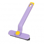 Multifunktsionaalne p&ouml;&ouml;rlev pragude puhastushari k&otilde;vade harjastega ergonoomilise disainiga majapidamises kasutamiseks vannitoavahehari 1pc lilla