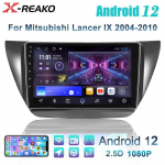Android 12 jaoks Mitsubishi Lancer 9 CS 2000-2010 Wireless Carplay Auto Auto Radio Player Multimeedia Navigatsioon GPS WIFI BT 4 core 1GB+32GB carplay
