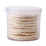 10 tk naturaalset loofah k&auml;snaga koorivat n&auml;opadjakesed N&auml;o kehakoorija padjake vannidu&scaron;i ajal One Size