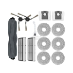 Dreame X40 Ultra / L40 Ultra tolmuimeja tarvikud varuosade vahetuskomplekt, p&otilde;hihari, harjakate, tolmukotid, HEPA filter, mopilapid Kit 1