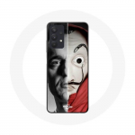 Coque Maniacase pour Samsung Galaxy A32 4G Berlin La casa de papel Berlin Masque Split