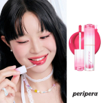 Peripera Ink Mood Glow Tint Lip & Eye Remover 30ml, 025 Hipple Strawberry, 1 ea, 4g gray