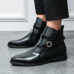 Moodsad Chelsea saapad Meeste kingad Retro mood Mitmek&uuml;lgsed Business Casual Briti t&auml;navapidu Kandmiseks Klassikalised pahkluusaapad meestele suur suurus 48 48 must