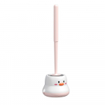 Seinale paigaldatav WC-poti puhastusvahend Mugav puhastusharjakomplekt WC-pott roheline