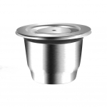 Korduvkasutatav roostevabast terasest kohvikapsel Korduvkasutatav kohvikapsli tassifilter, mis &uuml;hildub Delta Q kohvik&ouml;&ouml;gi tarvikutega