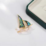 Peen Rhinestone'i purjepaadiprossid naistele Meestele Elegantne luksuslik sulamist purjepaadipross Loomingulised kerged ja luksuslikud korsakingitused onesize