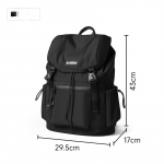 Seljakott Meeste moereisi seljakott Kolledži &uuml;li&otilde;pilasekott Suure mahutavusega arvutikott reisikott must