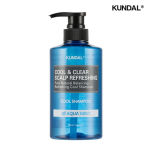 Cool & Clear Scalp Refreshing Cool Shampoo 500ml Aqua Mint, 1 pc. gray