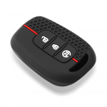 3 nupuga silikoonist autov&otilde;tme &uuml;mbris renault KADJAR Megane Koleos Clio Captur kwid jaoks Dacia Logan Duster v&otilde;tme jaoks must