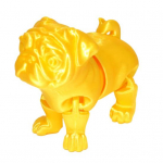 3D Prinditud Koeramudel Kollektsioneeritav Fidget M&auml;nguasi Kutsika Ornament Liigutatavate Liigestega Painduv Stressimaandav Mopsi M&auml;nguasi Juhi Lauale B