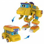 Uusimad ABS Min Deformation Gogo Dino tegevusfiguurid REX Transformation Auto Lennuk Mootorpaat Kraana Dinosaurused lastele