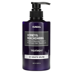 Kundal, Honey & Macadamia, Treatment, White Musk, 16.9 fl oz (500 ml) black
