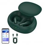 Juhtmevabad t&otilde;lkimisk&otilde;rvaklapid Reaalajas AI-t&otilde;lkek&otilde;rvaklapid 2 s&uuml;steemiga nutitelefonile &Uuml;he kl&otilde;psuga roheline