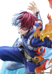 TV anime kangelane Todoroki l&uuml;hikese skaalaga plastikust v&auml;rvitud valmisfiguur Minu Akadeemia  Shoto vers. 1/7 blue