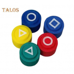 5 tk 3D-prinditud kivi p&uuml;&uuml;dmise m&auml;ng K&auml;e-silma koordinatsiooni treenimine lastele t&auml;iskasvanutele Korea traditsiooniline tungraua kivi v&auml;rviline viie kivikese haaramise m&auml;nguasi B