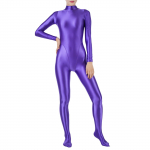 Naised k&otilde;hnad l&auml;ikiv kogu keha v&otilde;imlemine Aktiivr&otilde;ivad Bodysuit Jumpsuit Sukeldumine Surfamine Jooga Ujumiskost&uuml;&uuml;m Klubi Show Pole Dance Kost&uuml;&uuml;m XXL lilla