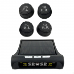 Tire Pressure Monitors System Solar Digital TPMS, Easy to Install Tyre Monitor for Truck