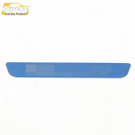 Ideaalsed 22 L9 roostevabast terasest tagakaitseplaadi ja tagaluugi kaitse kleebised single label * 1 sinine