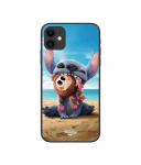 Coque de t&eacute;l&eacute;phone - Maniacase - Iphone 11 - Souple - Silicone - Noir must