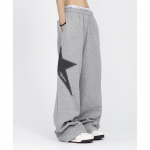 Y2K Streetwear Star Jogging Dressip&uuml;ksid Naiste Harajuku Retro Vintage Patchwork Spordip&uuml;ksid Suured Hip Hop Laiad Jooksjad M