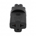 IEC320 C6 isane &ndash; Nema US 3-pin emane toiteadapter IEC320 C6 &ndash; NEMA 5-15R 5-20R 6-15R 6-20R toide