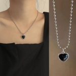 Must Love Heart Ripats Kaelakee Naistele Temperament Keti Ehted 1pc
