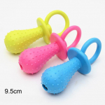 Lemmikloomade hammaste lihvimine koerte m&auml;nguasjad Hammaste puhastamine Kulumis- ja hammustuskindlad isemeelelahutuslikud kutsikate igavuse leevendamise vahendid nipple sinine