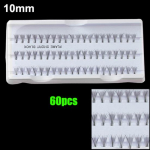 Naiste meik, must 8/10/12 mm kunstripsmete klaster, DIY ripsmepikendus 10mm